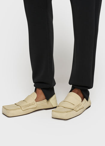 soft scuba cuff jogger | black