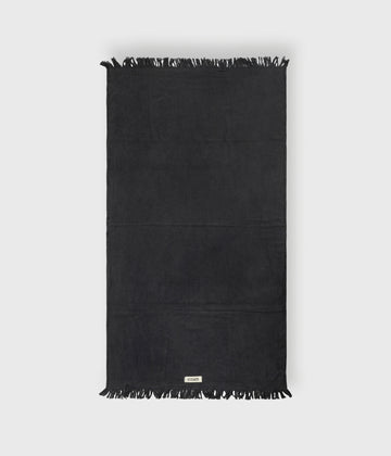 beach towel | black