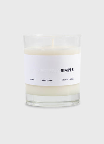 simple scented candle | multicolor