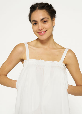 proud salopette | ecru