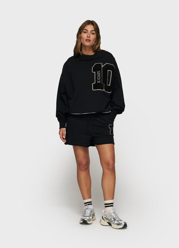 baseball sweater 10 | black
