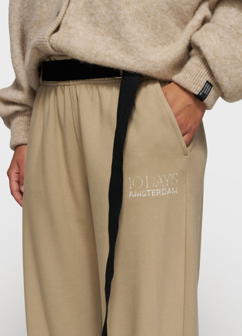 bar jogger fleece | earth