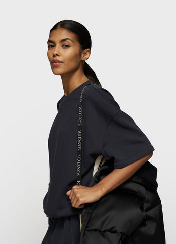 the smoking puffer jacket | black