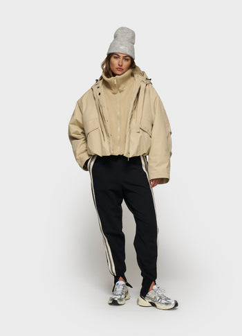 the queen parka | pure sand