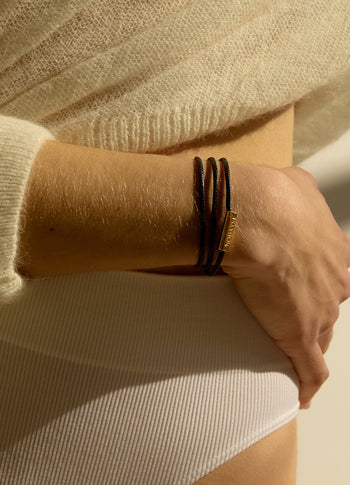 10DAYS golden bead bracelet | gold