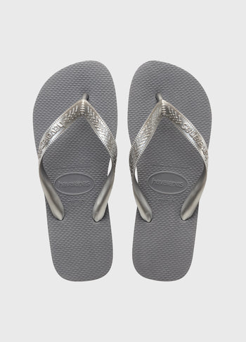 HAVAIANAS FLIPFLOP TOP TIRAS | silver grey