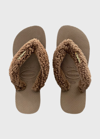 HAVAIANAS FLIPFLOP FLUFFY | rose gold