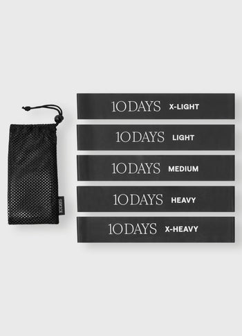 10DAYS resistance bands | black