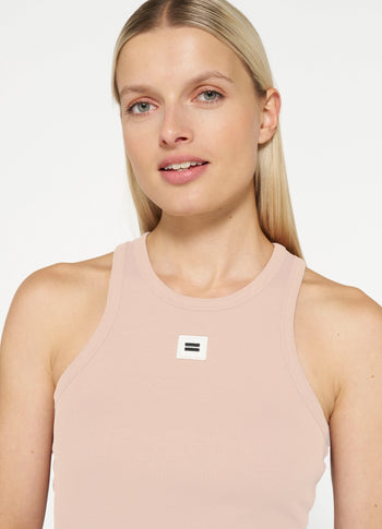 tank top rib | sepia sand