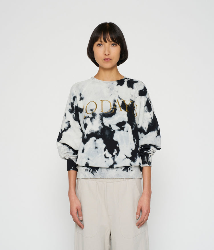 sweater bleach dye | ecru