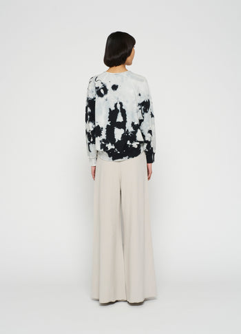 sweater bleach dye | ecru