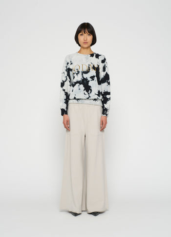 sweater bleach dye | ecru