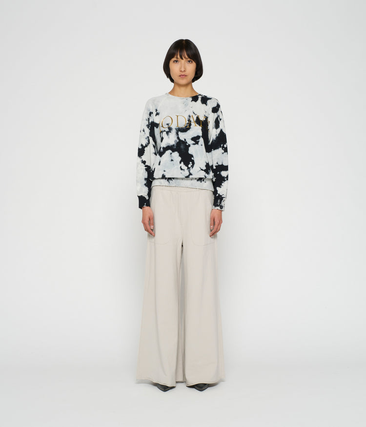 sweater bleach dye | ecru