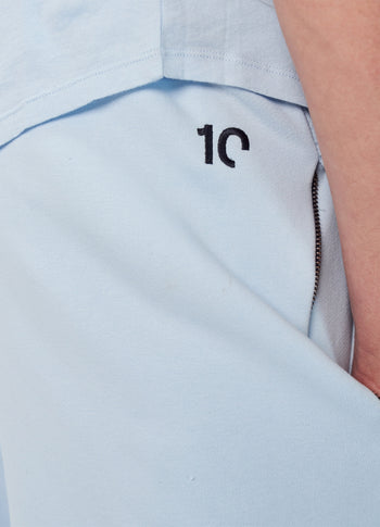 Chris fleece jogger | sky blue