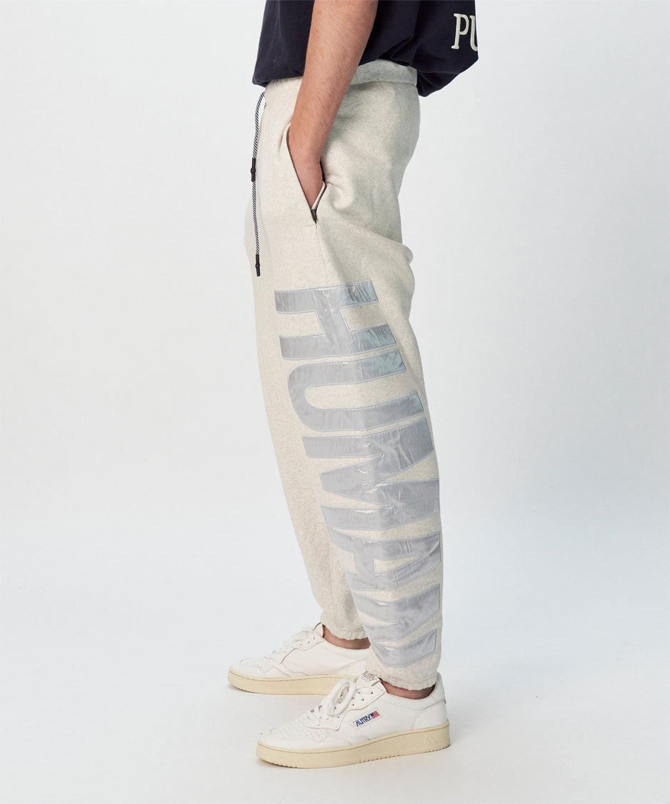 Chris fleece jogger | soft white melee