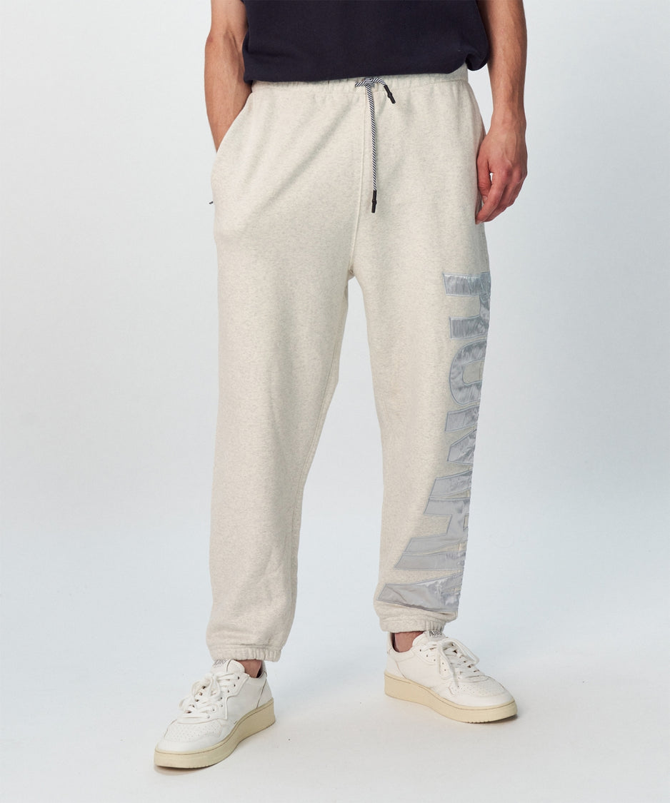Chris fleece jogger | soft white melee