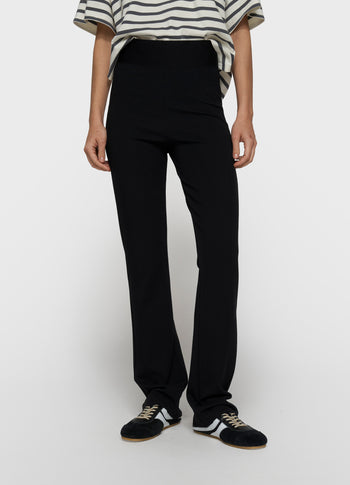 flare punto broek | black