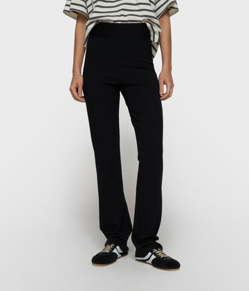 flare punto broek | black