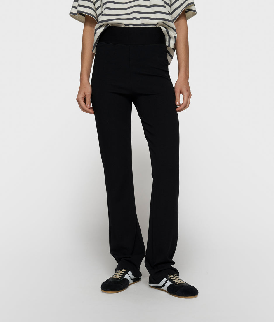 flare punto broek | black