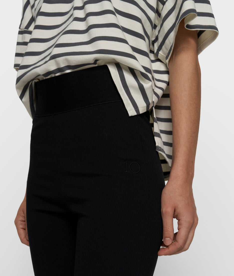 flare punto broek | black