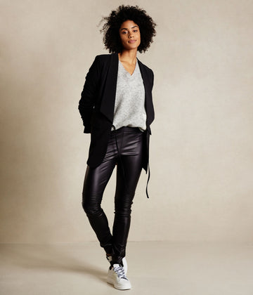 THE BIKER LEGGINGS | black