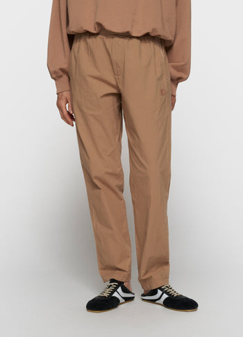 woven jogger | light fudge