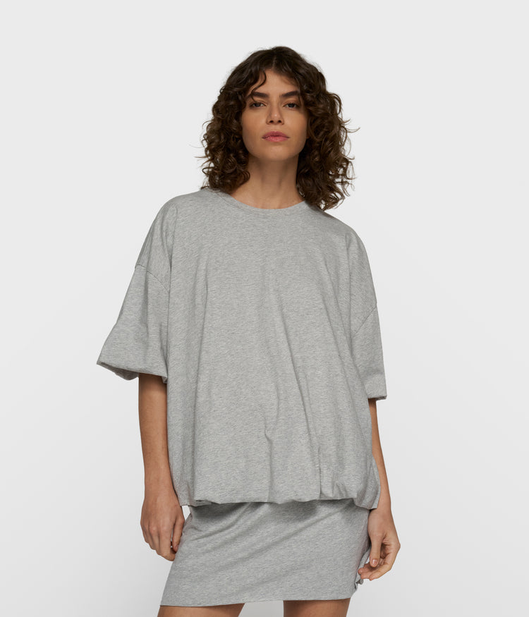 balloon tee | light grey melee