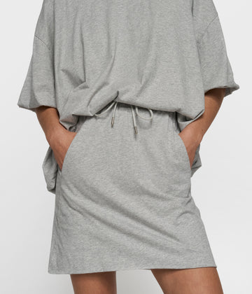 easy skort | light grey melee