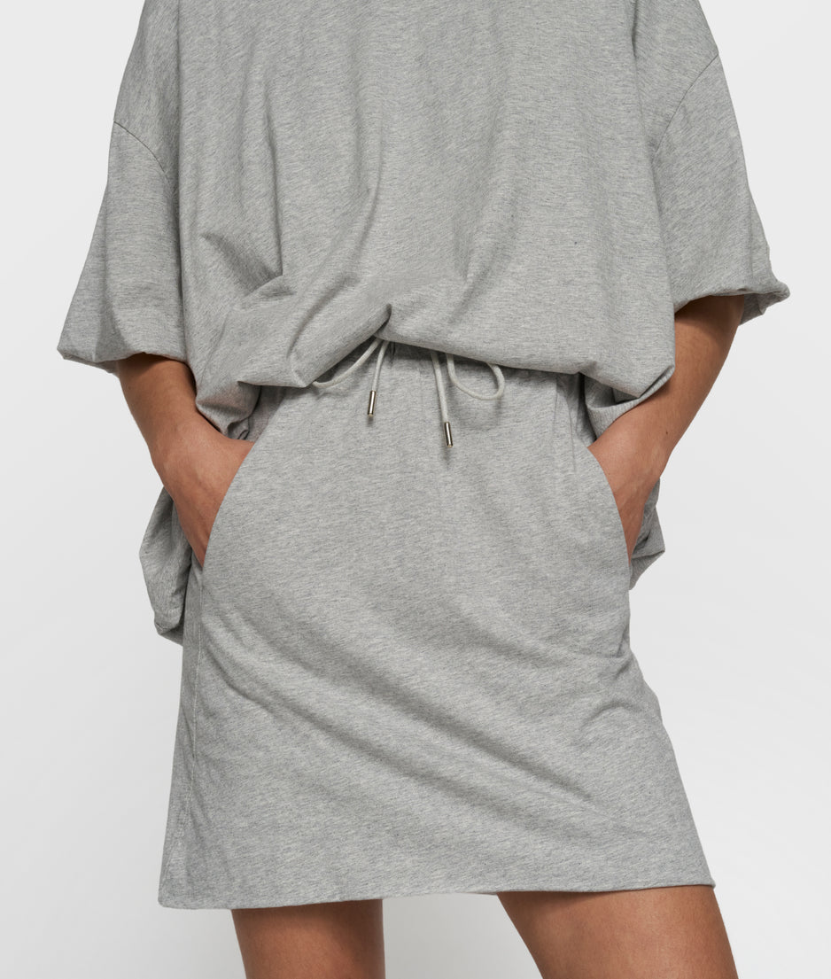easy skort | light grey melee