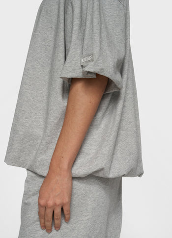 balloon tee | light grey melee