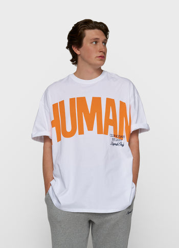 oversized tee | white