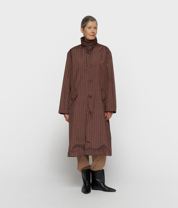 the wetlook coat | light fudge
