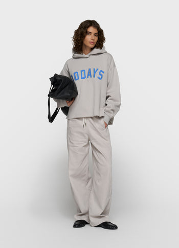 statement hoodie | stone