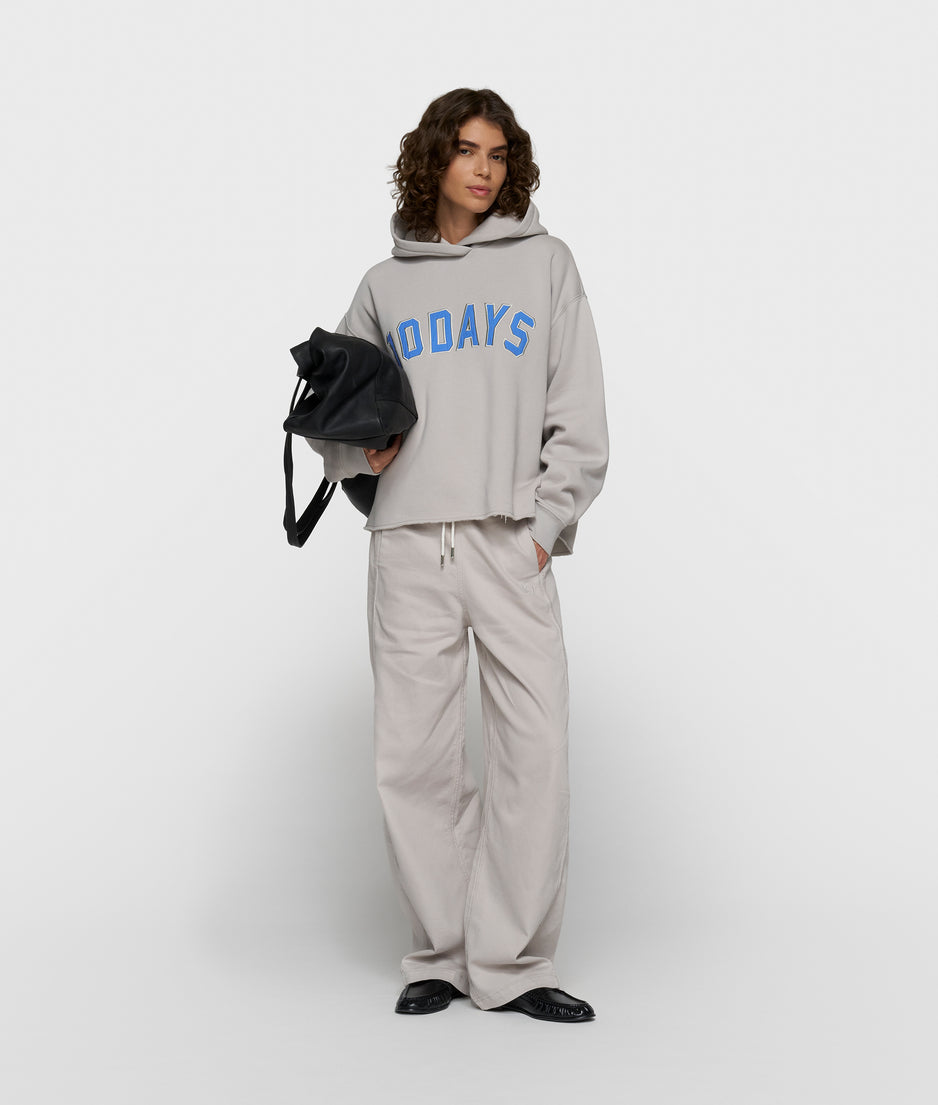 statement hoodie | stone