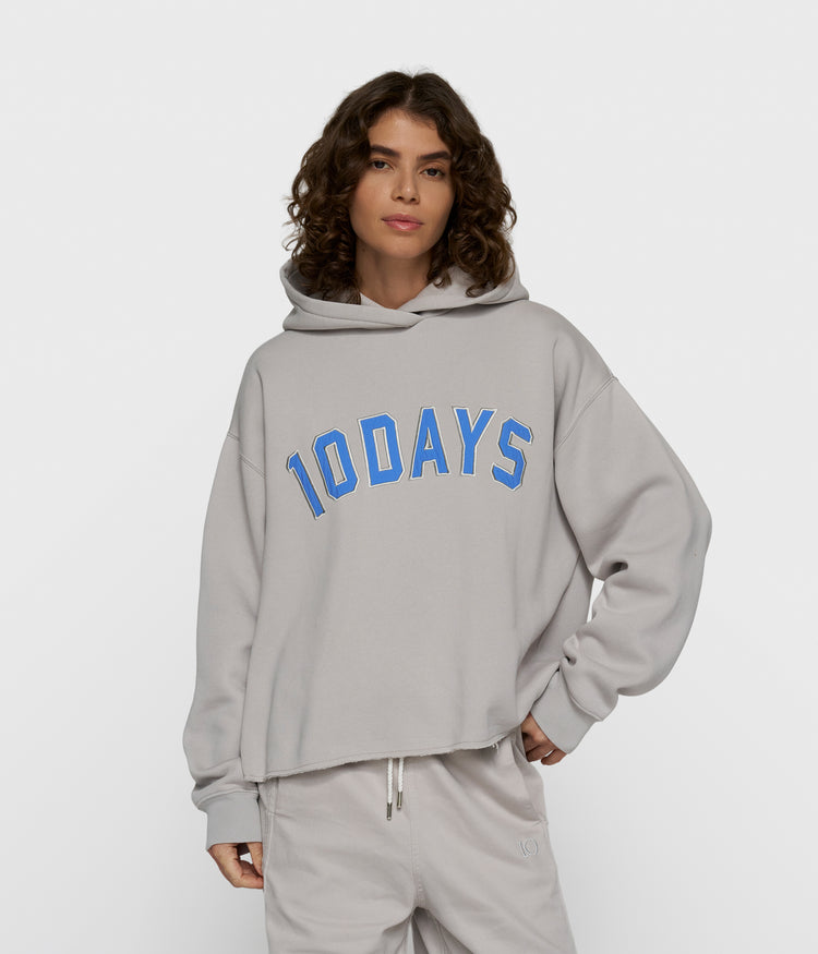 statement hoodie | stone