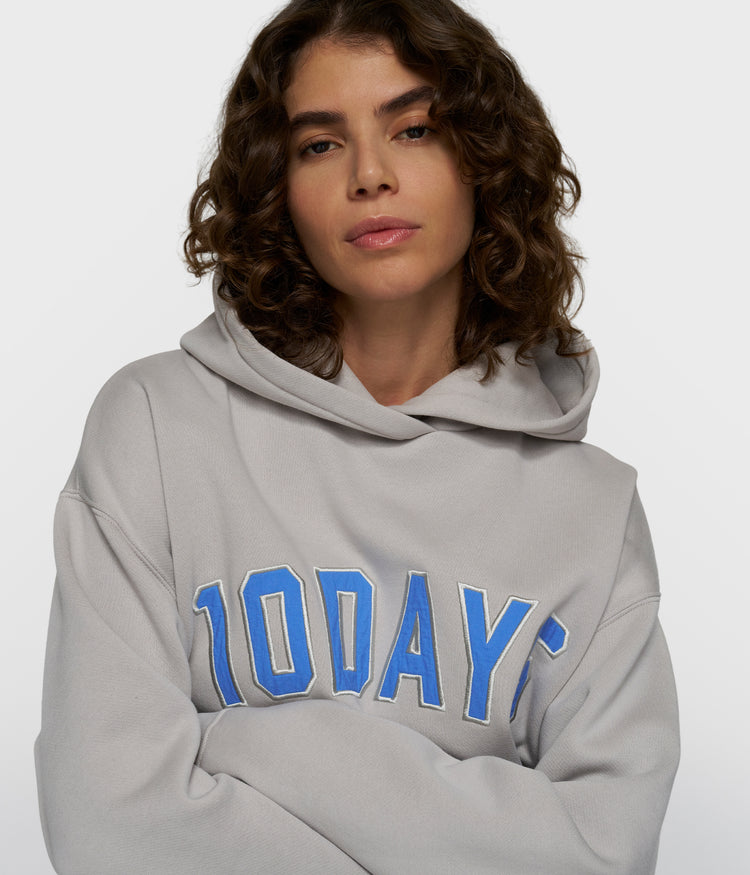 statement hoodie | stone