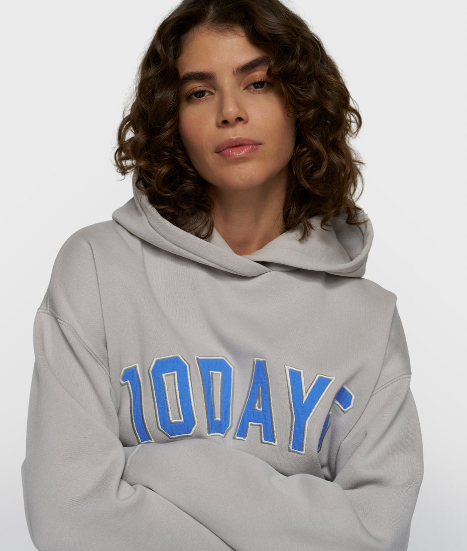 statement hoodie | stone