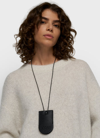 PU sleutelhanger | black
