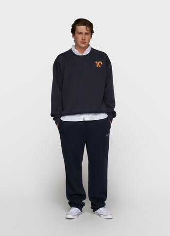 straight jogger | dark blue