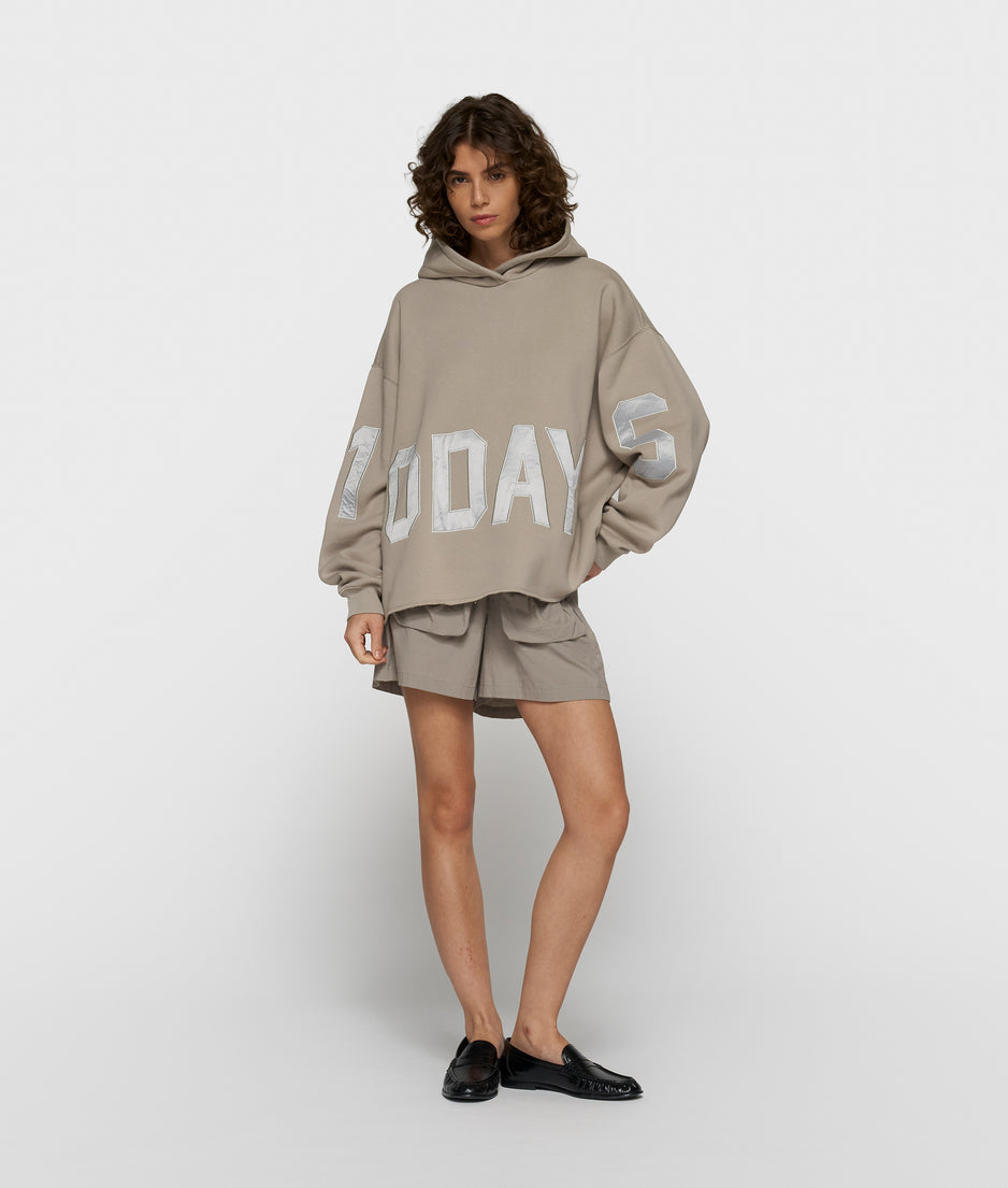 statement logo hoodie | fog