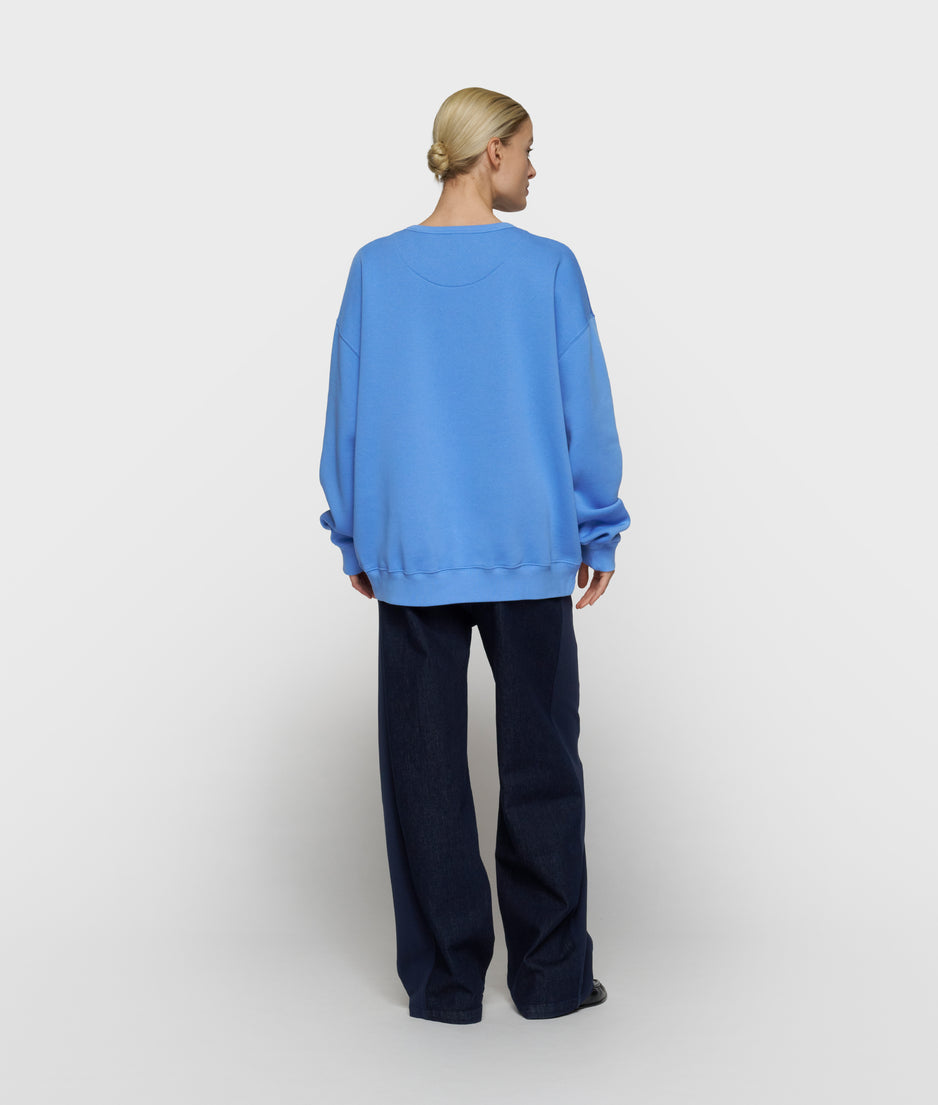 western broek chambray | dark blue