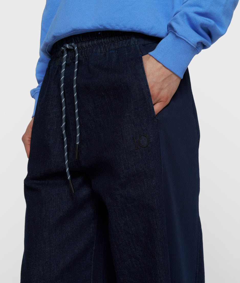 western broek chambray | dark blue