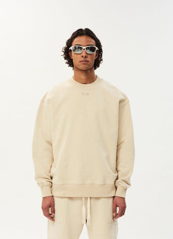 Levi fleece sweater | oat