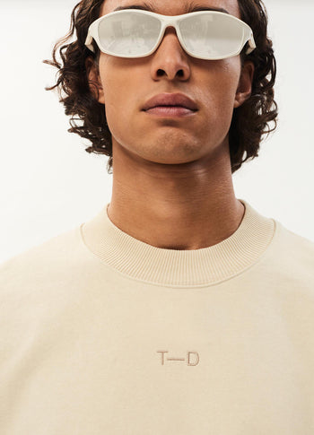 Levi fleece sweater | oat