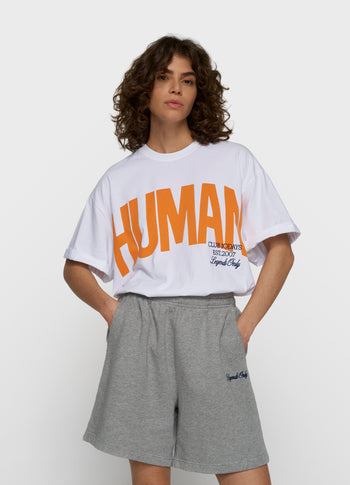 oversized tee | white