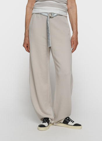 banana broek fleece | stone