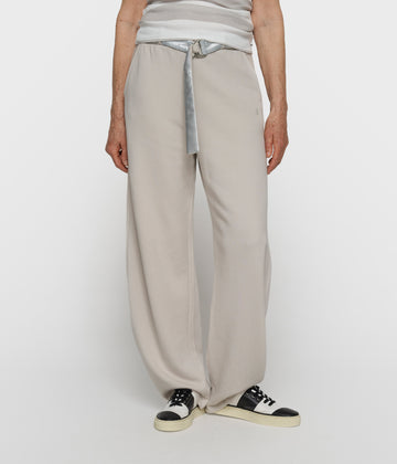 banana broek fleece | stone