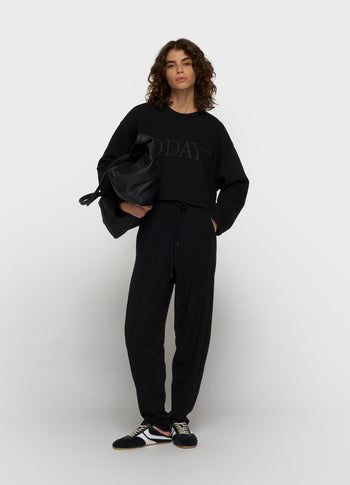 korte 10DAYS sweater | black