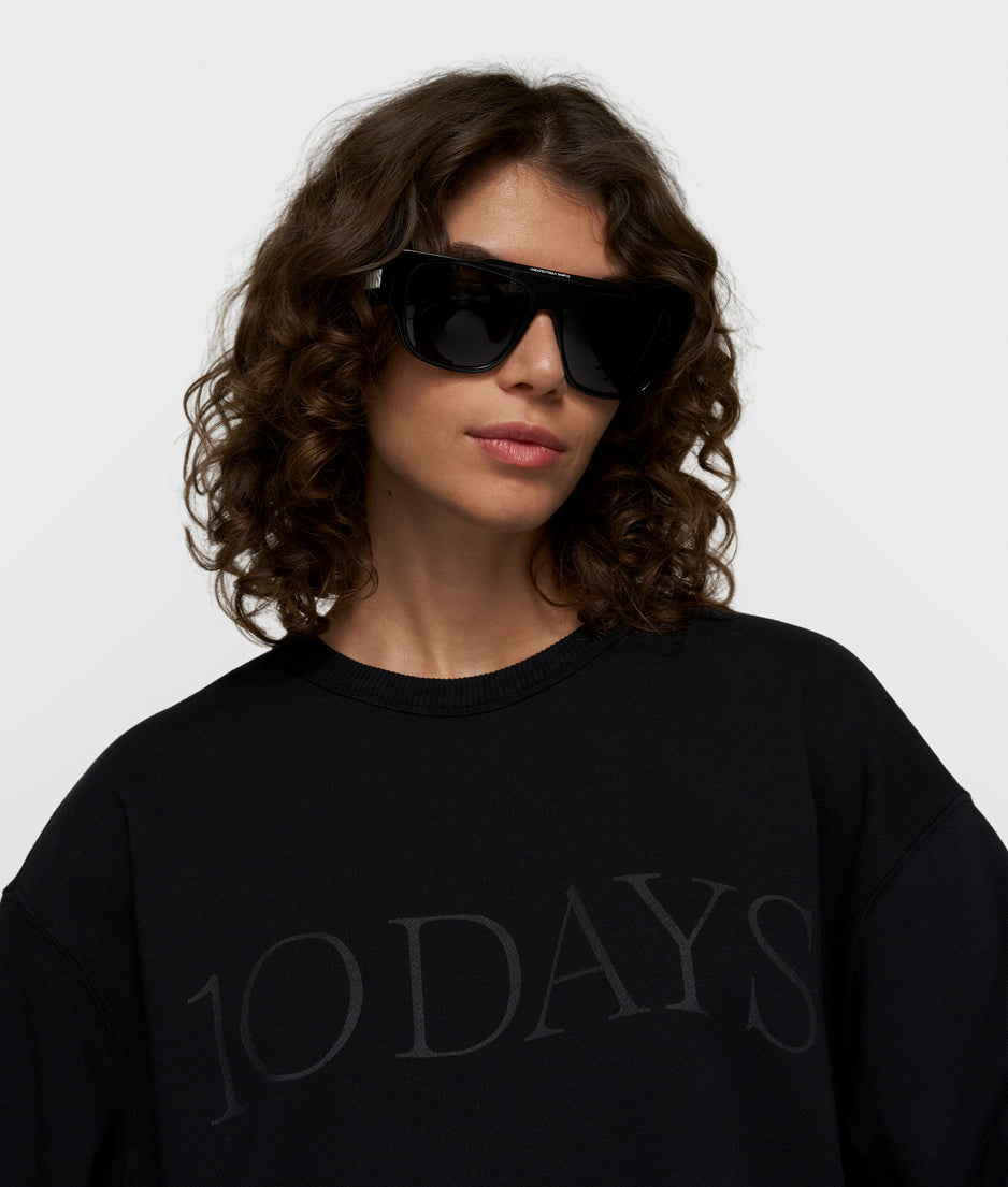 korte 10DAYS sweater | black