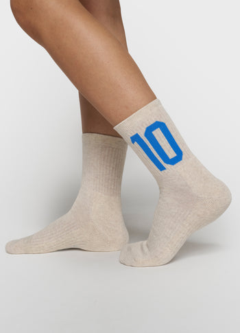 baseball sokken 10 | soft white melee